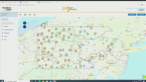 REA Energy Cooperative, Inc. . Penelec outage map